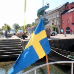Flaggan från Getterö båten